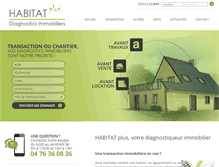 Tablet Screenshot of diagnostic-immobilier-grenoble.com